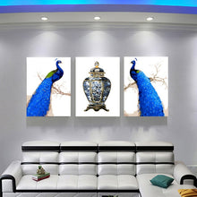 Load image into Gallery viewer, 3Pcs/Set Painting By Numbers canvas Household Decoration NEW Gift DIY Art paint by numbers acrylic paint for home dector