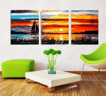 Load image into Gallery viewer, 3Pcs/Set Painting By Numbers canvas Household Decoration NEW Gift DIY Art paint by numbers acrylic paint for home dector