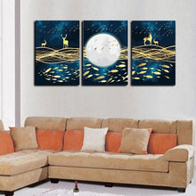 Load image into Gallery viewer, 3Pcs/Set Painting By Numbers canvas Household Decoration NEW Gift DIY Art paint by numbers acrylic paint for home dector