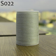 Load image into Gallery viewer, GALACES YL080 78m long 0.8mm wide 24 colors flat waxed thread for leather sewing, YULE thread