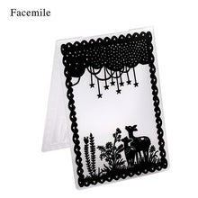 Load image into Gallery viewer, Plastic Embossing Folder DIY Scrapbooking Album Card Cutting Dies Template Craft DIY Card Decor Making Wedding Decoration