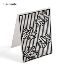 Load image into Gallery viewer, Plastic Embossing Folder DIY Scrapbooking Album Card Cutting Dies Template Craft DIY Card Decor Making Wedding Decoration