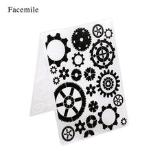 Load image into Gallery viewer, Plastic Embossing Folder DIY Scrapbooking Album Card Cutting Dies Template Craft DIY Card Decor Making Wedding Decoration