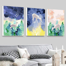 Load image into Gallery viewer, 3Pcs/Set Painting By Numbers canvas Household Decoration NEW Gift DIY Art paint by numbers acrylic paint for home dector
