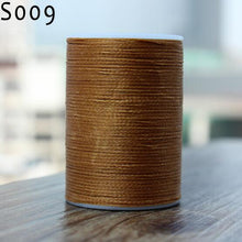 Load image into Gallery viewer, GALACES YL080   78m long 0.8mm wide 24 colors flat waxed thread for leather sewing, YULE thread
