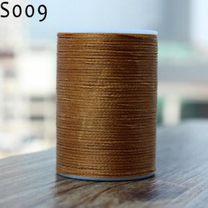 GALACES YL080   78m long 0.8mm wide 24 colors flat waxed thread for leather sewing, YULE thread