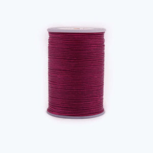 GALACES YL080   78m long 0.8mm wide 24 colors flat waxed thread for leather sewing, YULE thread