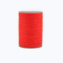Load image into Gallery viewer, GALACES YL080   78m long 0.8mm wide 24 colors flat waxed thread for leather sewing, YULE thread
