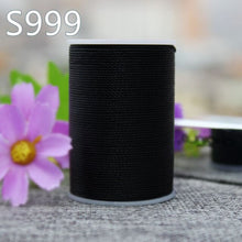 Load image into Gallery viewer, GALACES YL080   78m long 0.8mm wide 24 colors flat waxed thread for leather sewing, YULE thread

