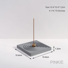 Load image into Gallery viewer, Cement tray mould incense burner tray silicone mold household supplies creativedesign incense burner concrete tray silicone mold
