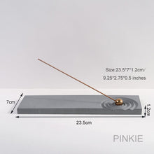 Load image into Gallery viewer, Cement tray mould incense burner tray silicone mold household supplies creativedesign incense burner concrete tray silicone mold
