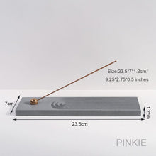 Load image into Gallery viewer, Cement tray mould incense burner tray silicone mold household supplies creativedesign incense burner concrete tray silicone mold
