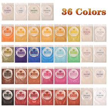 Load image into Gallery viewer, SEISSSO 50 Colors Mica Powder Pigment Pure Pearl Epoxy Resin For Lip Gloss Blush Nail Art Resin Soap Making Craft
