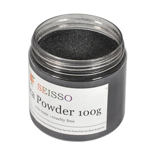 SEISSSO 50 Colors Mica Powder Pigment Pure Pearl Epoxy Resin For Lip Gloss Blush Nail Art Resin Soap Making Craft