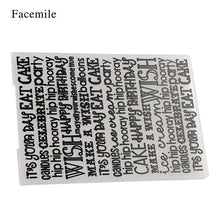 Load image into Gallery viewer, Plastic Embossing Folder DIY Scrapbooking Album Card Cutting Dies Template Craft DIY Card Decor Making Wedding Decoration
