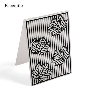 Plastic Embossing Folder DIY Scrapbooking Album Card Cutting Dies Template Craft DIY Card Decor Making Wedding Decoration