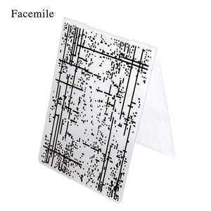 Plastic Embossing Folder DIY Scrapbooking Album Card Cutting Dies Template Craft DIY Card Decor Making Wedding Decoration