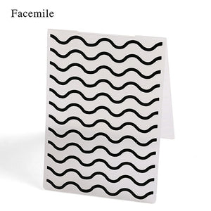 Plastic Embossing Folder DIY Scrapbooking Album Card Cutting Dies Template Craft DIY Card Decor Making Wedding Decoration
