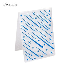 Load image into Gallery viewer, Plastic Embossing Folder DIY Scrapbooking Album Card Cutting Dies Template Craft DIY Card Decor Making Wedding Decoration
