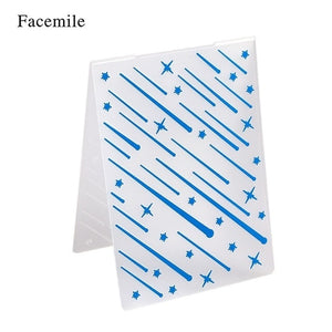 Plastic Embossing Folder DIY Scrapbooking Album Card Cutting Dies Template Craft DIY Card Decor Making Wedding Decoration