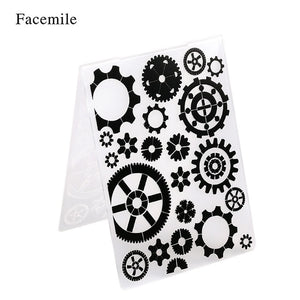 Plastic Embossing Folder DIY Scrapbooking Album Card Cutting Dies Template Craft DIY Card Decor Making Wedding Decoration