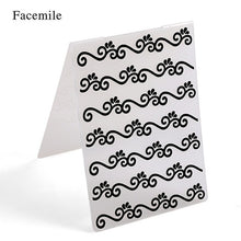 Load image into Gallery viewer, Plastic Embossing Folder DIY Scrapbooking Album Card Cutting Dies Template Craft DIY Card Decor Making Wedding Decoration
