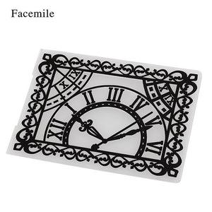 Plastic Embossing Folder DIY Scrapbooking Album Card Cutting Dies Template Craft DIY Card Decor Making Wedding Decoration