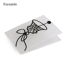 Load image into Gallery viewer, Plastic Embossing Folder DIY Scrapbooking Album Card Cutting Dies Template Craft DIY Card Decor Making Wedding Decoration
