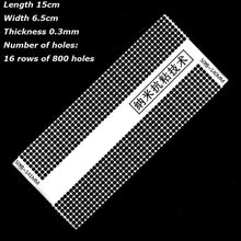 Load image into Gallery viewer, Stainless Steel Ruler with 304 Blank Grids Must Have for Diamond Painting Round Full Drill &amp; Part 5D Diamond Painting Kit Ruler

