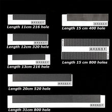 Load image into Gallery viewer, Stainless Steel Ruler with 304 Blank Grids Must Have for Diamond Painting Round Full Drill &amp; Part 5D Diamond Painting Kit Ruler
