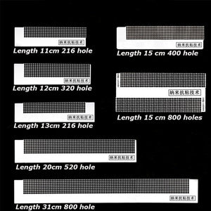 Stainless Steel Ruler with 304 Blank Grids Must Have for Diamond Painting Round Full Drill & Part 5D Diamond Painting Kit Ruler