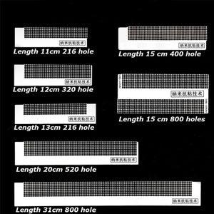 Stainless Steel Ruler with 304 Blank Grids Must Have for Diamond Painting Round Full Drill & Part 5D Diamond Painting Kit Ruler