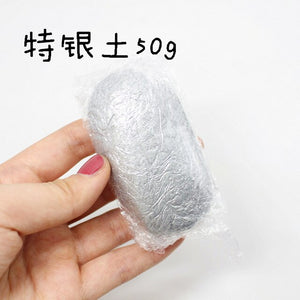 Ultralight Clay Metallic Clay Resin Clay Gold Silver Pearl White Clay Diy Jewelry Headdress Accessories Armor Weapons Handmade